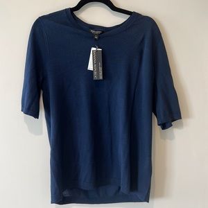 *Brand New w/Tags* Banana Republic Merino Wool Sweater Women’s L Navy